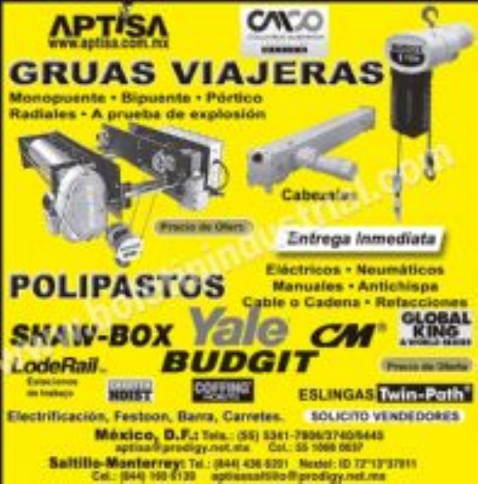 MONTACARGAS DE PALANCA